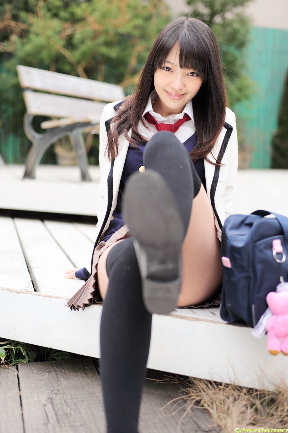Innocent asian schoolgirl