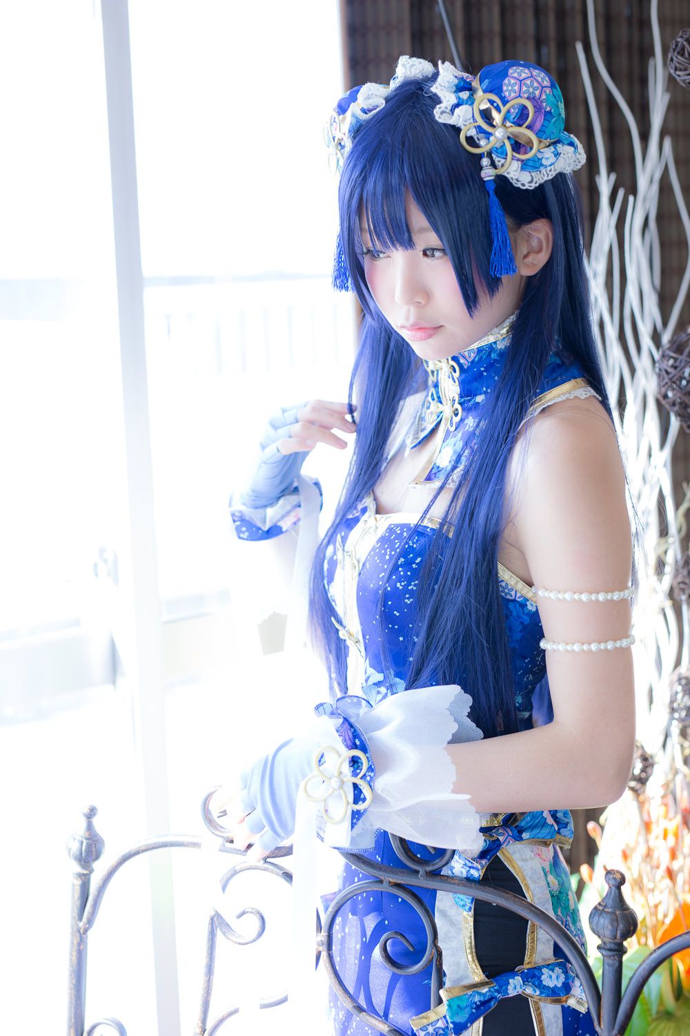 Любовь аки. Umi Sonoda Devil Cosplay.