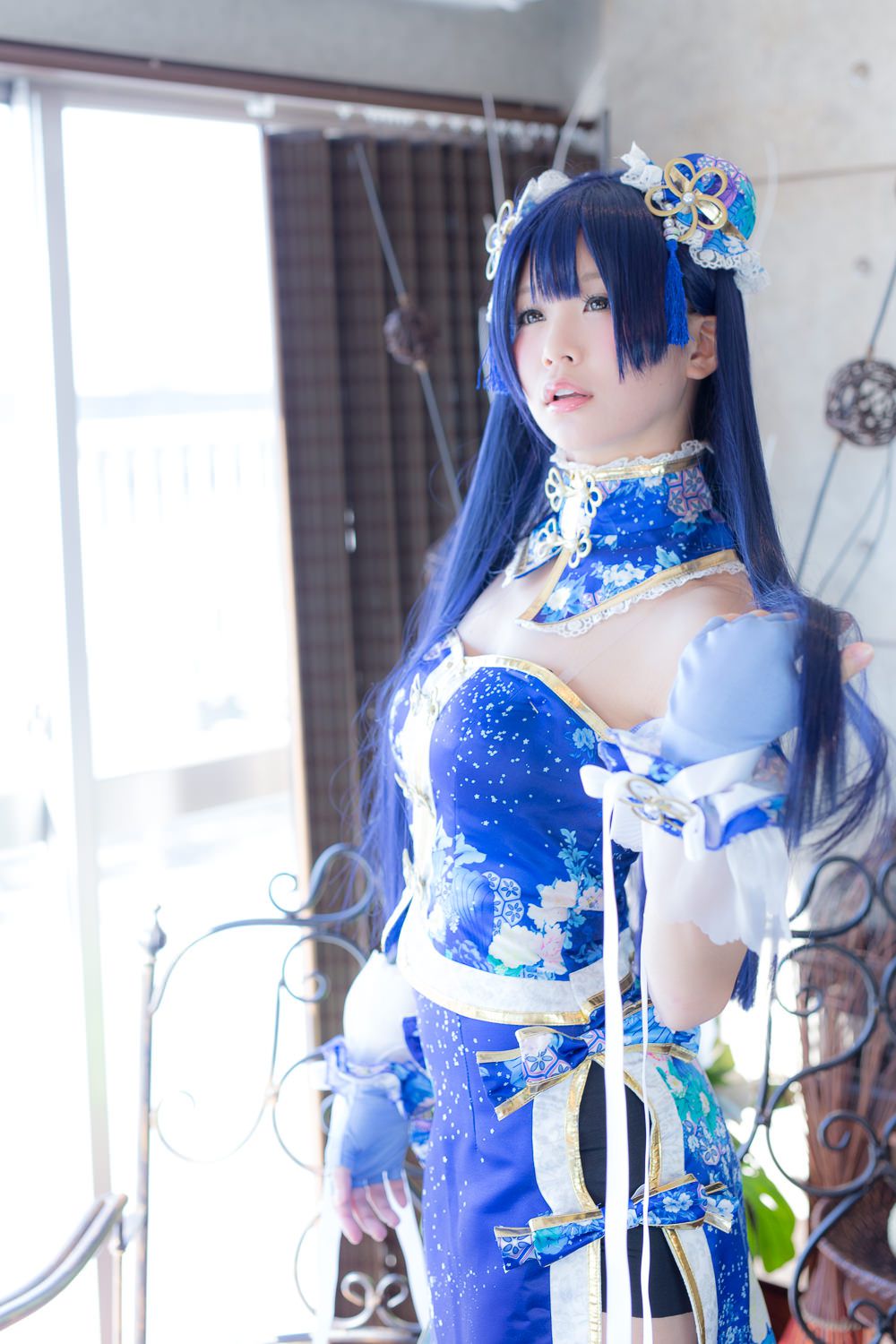 Любовь аки. Umi Sonoda Devil Cosplay.