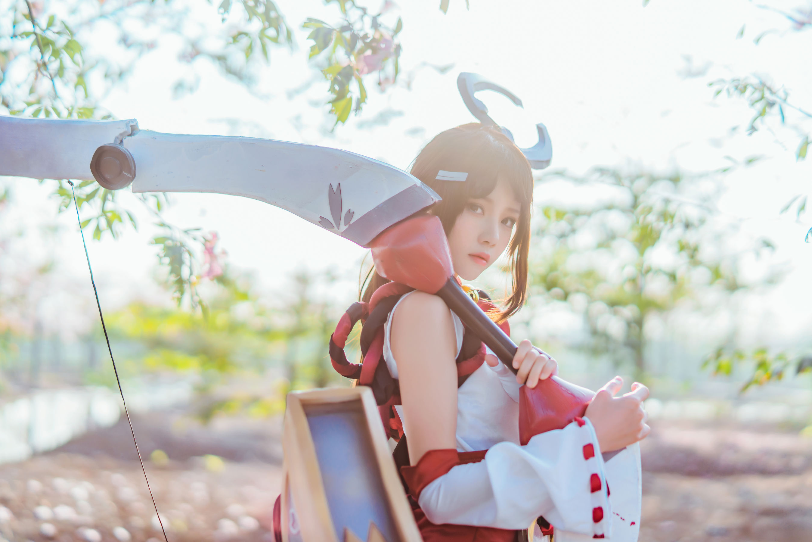 [Coser Beauty] Sakura Momo. Cos Board Cosplay.